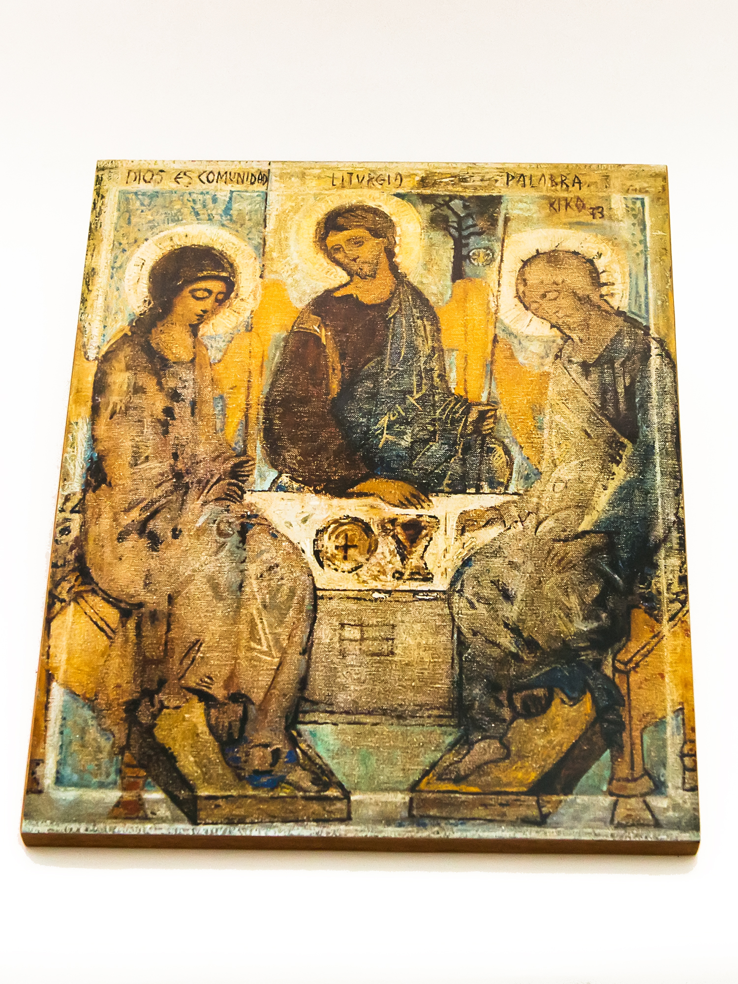 Refª 30 - Icone Santissima Trindade			
